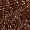 Rust Red Net Zardozi Thread Embroidered Saree